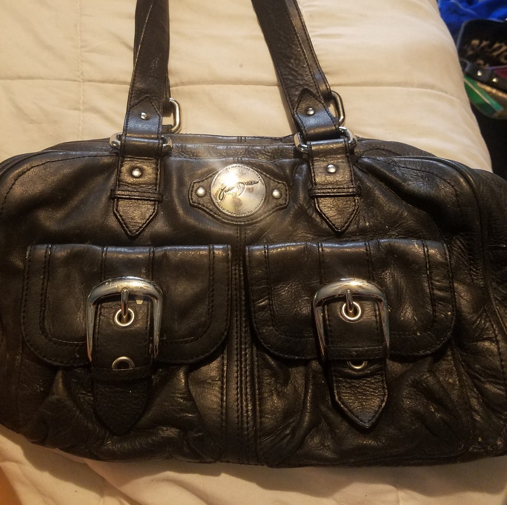 Junior drake leather handbag